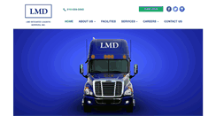 Desktop Screenshot of lmdlogistics.com